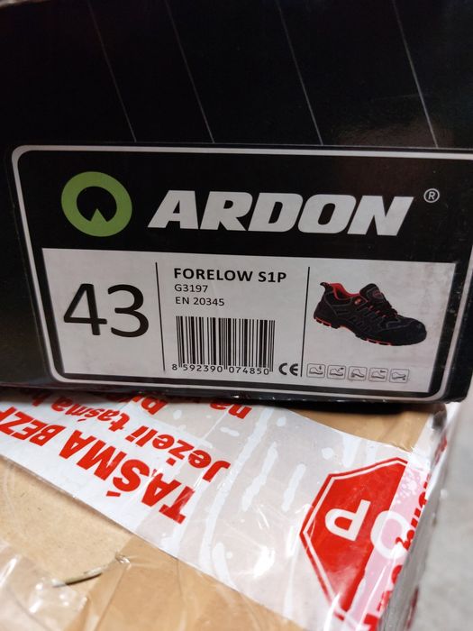 Buty Robocze Półbuty BHP Ardon Forelow S1P SRC 43 WYSYŁKA GRATIS