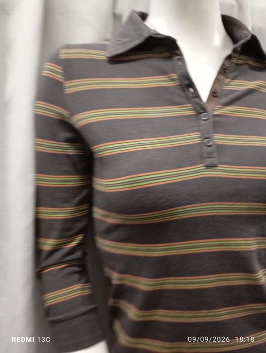 Polo às riscas Zara Basic