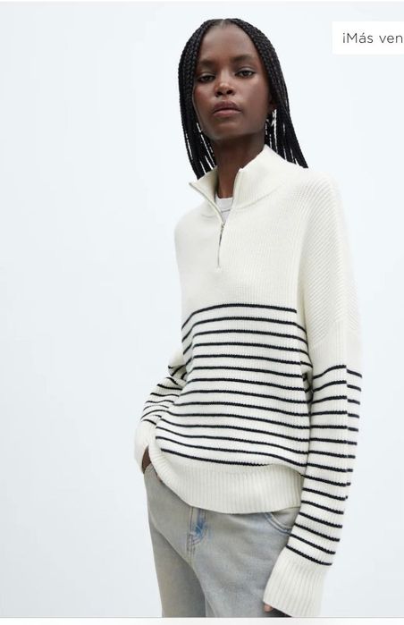 Кофта в полоску Mango