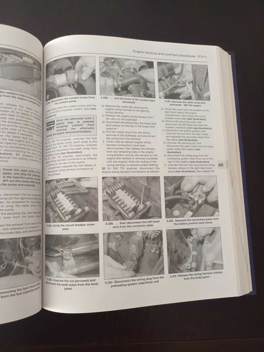 Manual de Oficina Haynes para Land Rover Discovery de 1989 a 1998