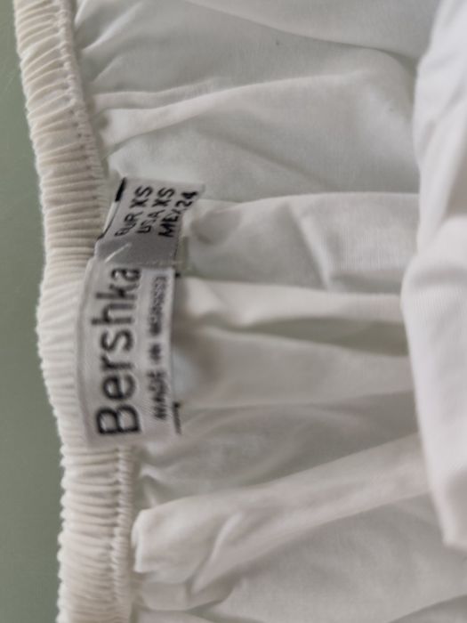 Top Bershka, 100% algodão, tamanho XS