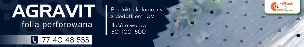 Folia ogrodnicza perforowana UV Agravit