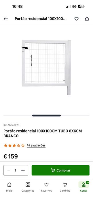 Porta de vedação