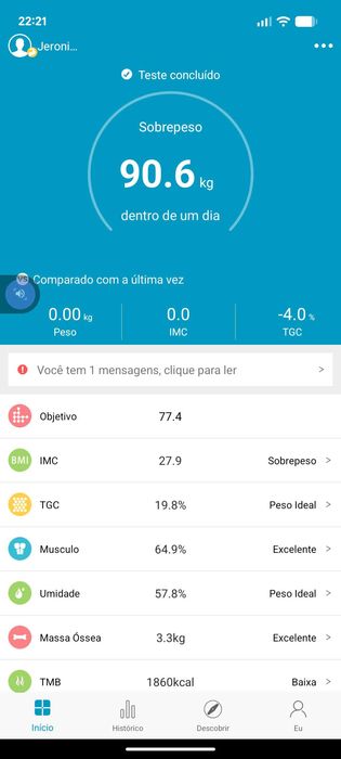 Balança digital smartscale