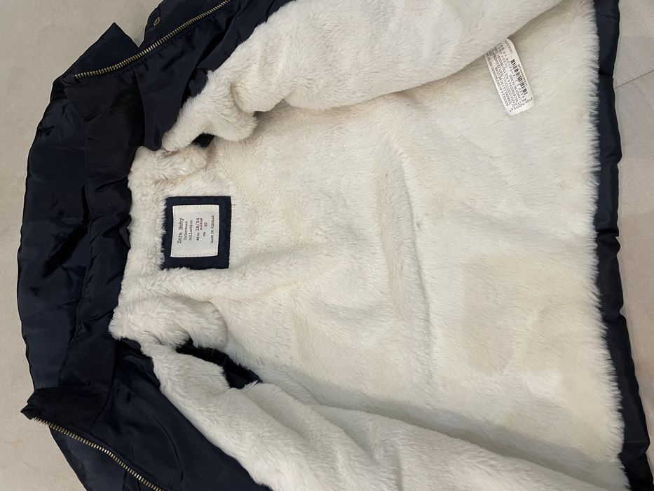 Зимнее пальто ZARA для девочки