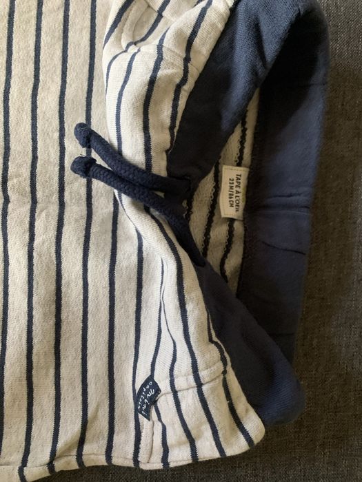 Dwupak Spodnie dresowe marynarskie w paski 86