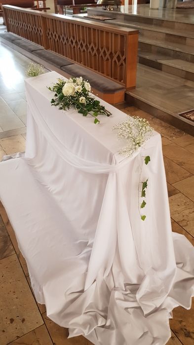 ślub komunia dekoracja kościoła sala weselna