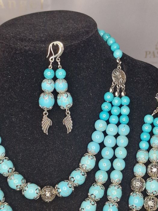 Комплект з натурального каміння