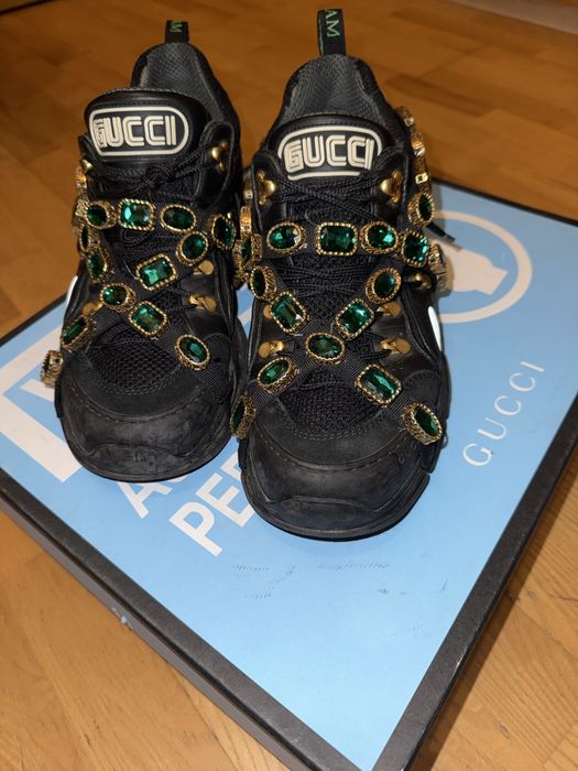 gucci flashtrek crystals