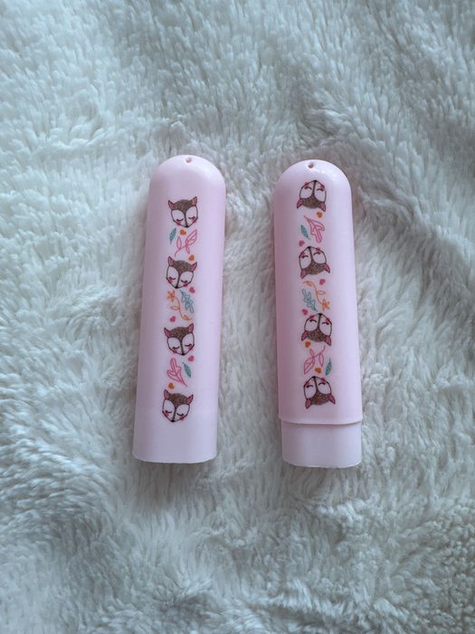 Etui na szczoteczkę do zębów dziecięca pudrowy róż