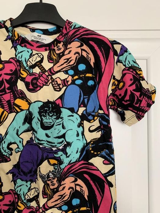 H&m футболка marvel для хлопчика 4-6 років 110-116