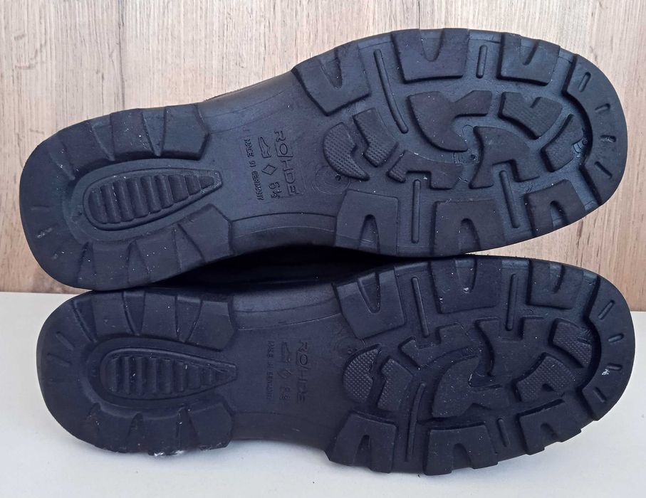 Німецькі черевики, жіночі напівчеревики, чорні термочоботи, зима, р 40