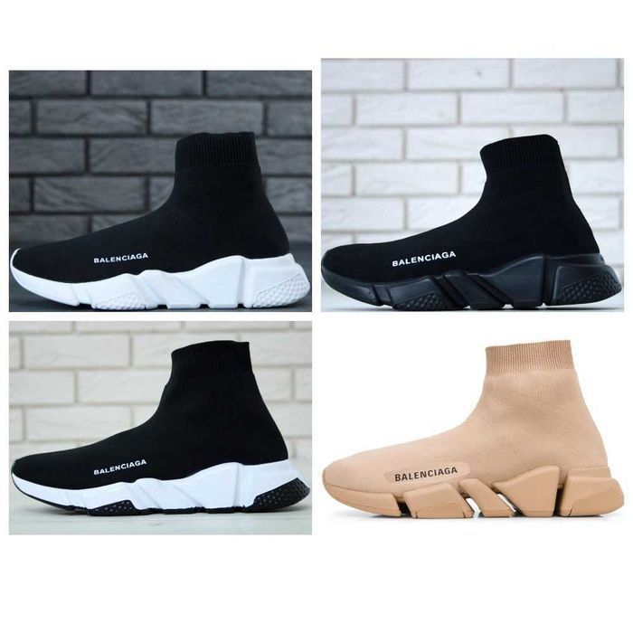 Унисекс кроссовки носки Balenciaga Speed Trainer кросівки баленсиага