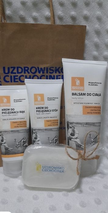Zestaw kosmetyków Ciechocinek prezent dzień kobiet walentynki