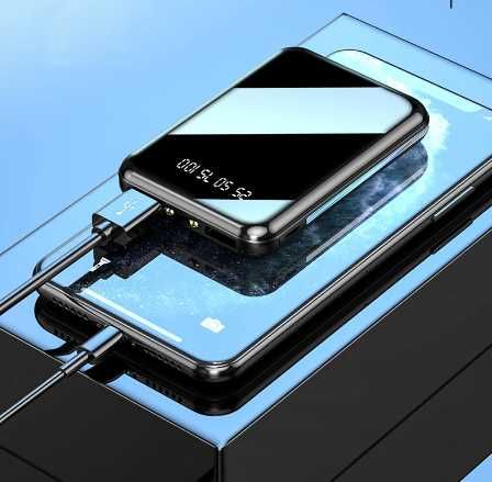 Powerbank 20.000mAh com 2 entradas USB (NOVO) - Tamanho mini