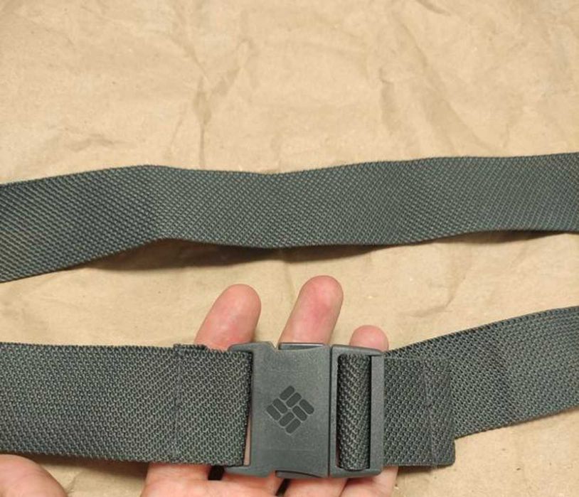 Columbia трекінговий пояс сірий ремінь чоловічий ремень мужсой трекинг