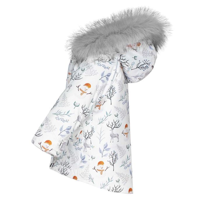 Зимова куртка-парка дитяча з опушкою DoRechi