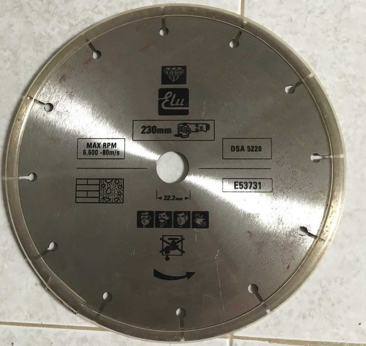 Serras, discos de corte