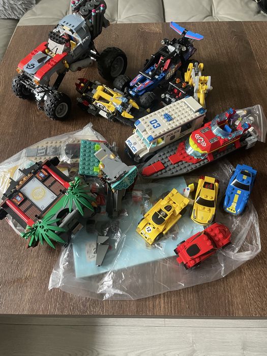 Lego mix pojazdy ninjago, city, marvel