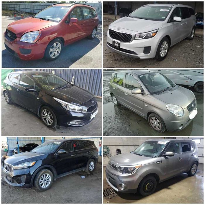 Запчасти Kia Forte Venga Ceed Soul Carens Picanto Niro K5 K7 двигатель