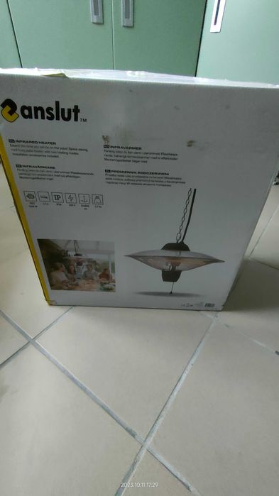 ANSLUT nowy sufitowy promiennik podczerwieni 750/1500 W