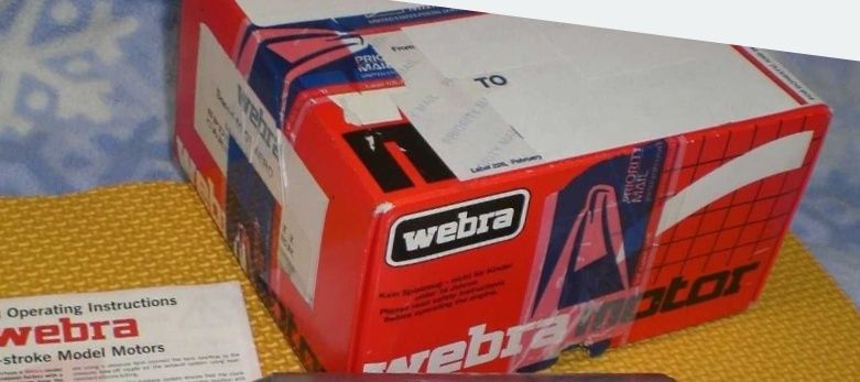 Aeromodelismo / motor, Webra  . 20