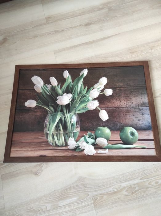 Obraz " Białe tulipany"