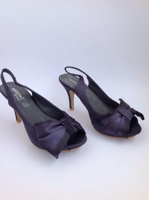 Sapatos sandálias salto alto azuis de mulher Marypaz 38 novas