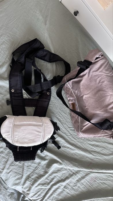 Vendo Ovinho bebe com canguru e bolsa