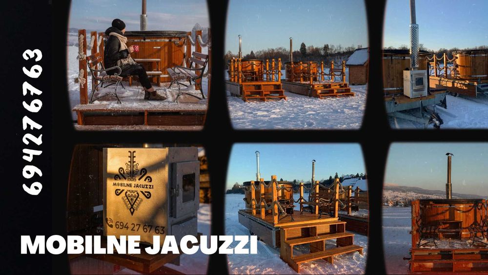 Mobilna Sauna Jacuzzi