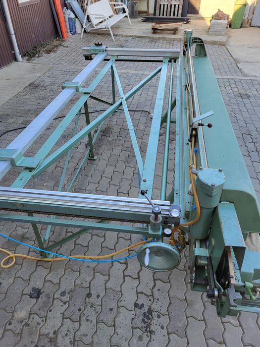 Пила для шпону, шпонообрізний верстат Scheer