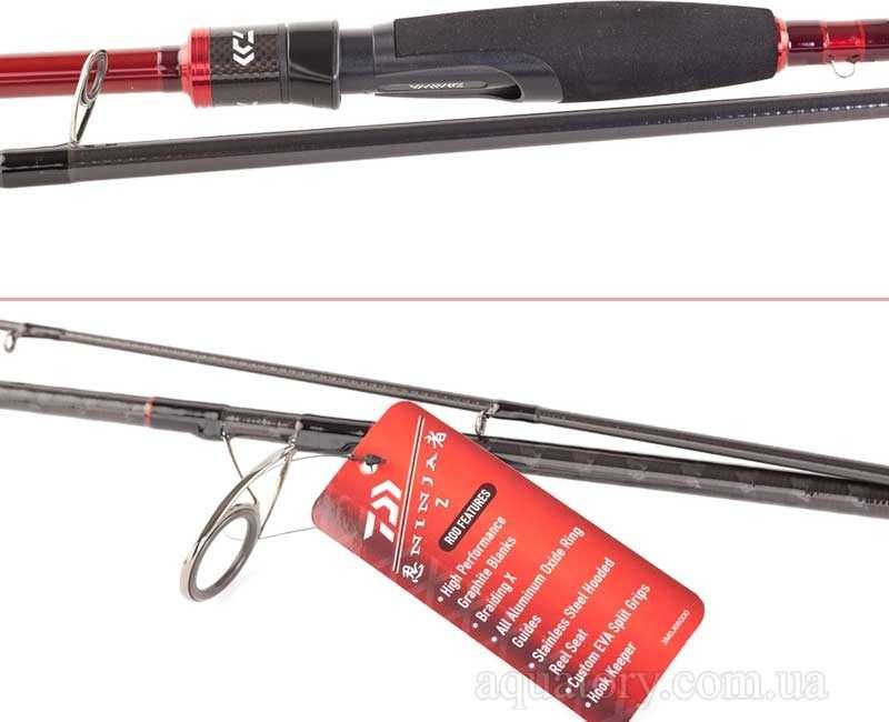 Спінінгові вудлища Daiwa Silver Creek, Daiwa Ninja Z  Дайва
