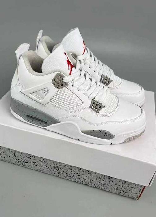 Jordan 4 Retro White Oreo R.46