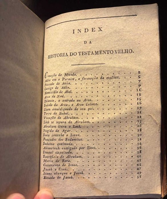 Livro antigo (2 tomos) "Historia Sagrada do Velho e Novo Testamento" de N. de Royaumont (Prior de Sombreval) 1830