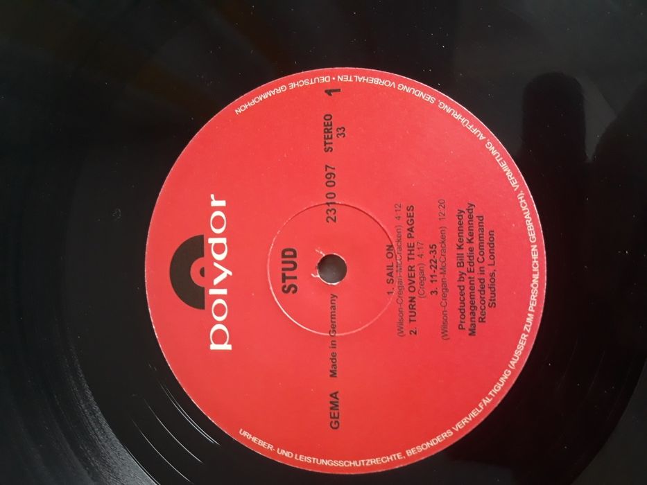 STUD- First German Press Polydor 1971