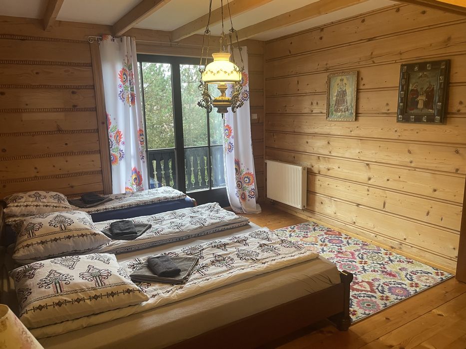 Ferie Pieniny dom alpejski z sauną i kominkiem do wynajęcia