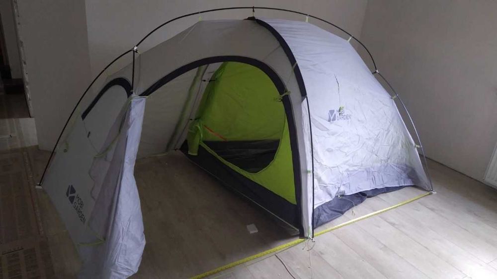 Нова 3 місна палатка є тамбур Mobi Garden Qingqi 3 Deluxe ультралегка