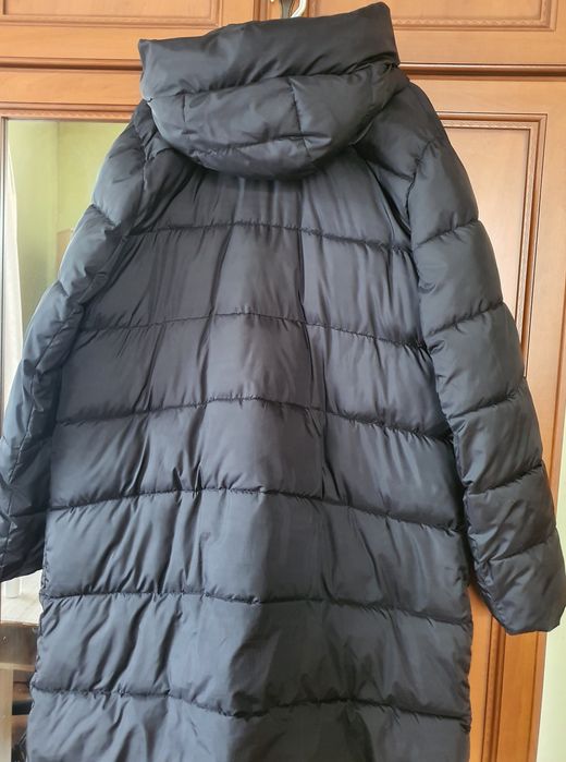 Зимова пухова куртка, дуже тепла, з подвійним замком