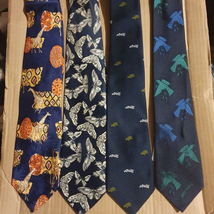 Zestaw krawatów 95d jedwab/poliester(k-5)OK