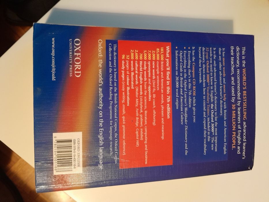 Dicionário Oxford - PORTES GRÁTIS