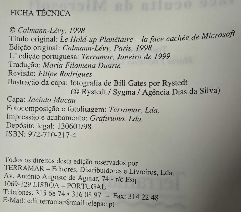 Book "The Planetary Raid – The Hidden Face of Microsoft"64550843588225122