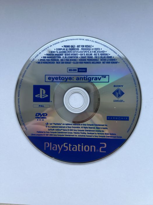 PS2 / Sony Playstation 2 EyeToy: AntiGrav