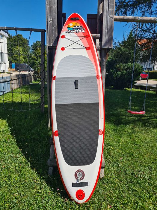 SUP дошка AQUALUST САП доска НОВАЯ 2 СЛОЯ 320 см. борд board Paddle SUP дошка 2 шари слоя доска надувна Stand Up Paddle board борд SUB SAP надувная