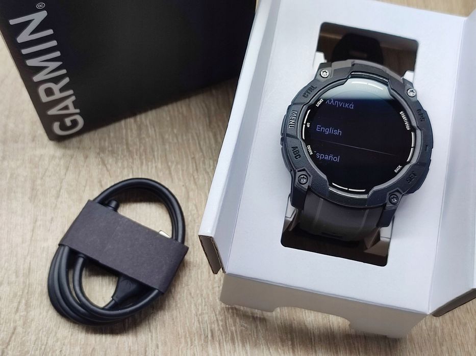 Smartwatch garmin instinct 3 50mm amoled czarny