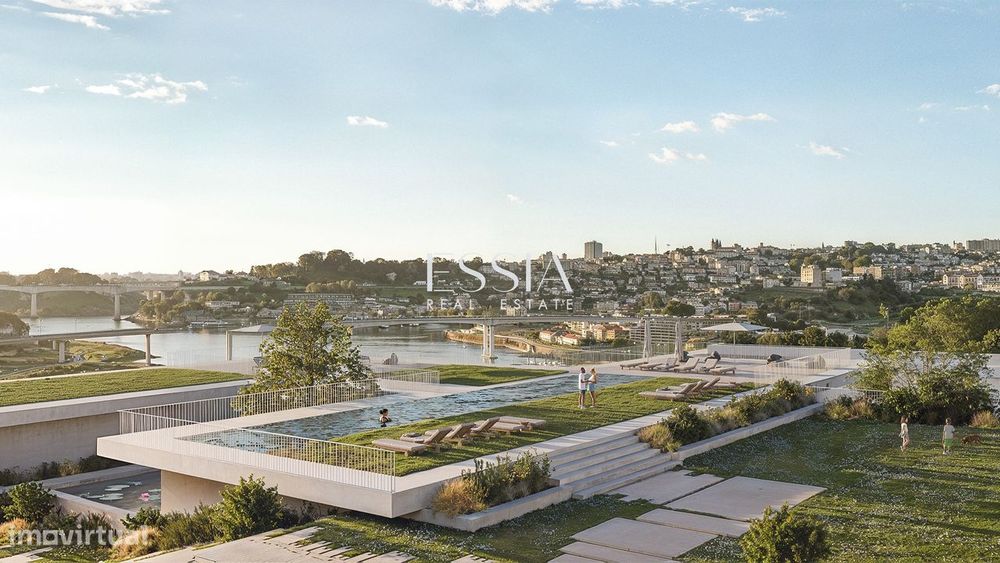 Apartamento T1 em Condomínio Privado com Piscina, Ginásio e Jardim — Gondomar (São Cosme), Valbom E Jovim, Porto