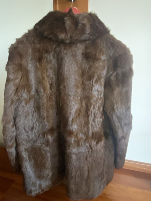 Casaco pelo de coelho