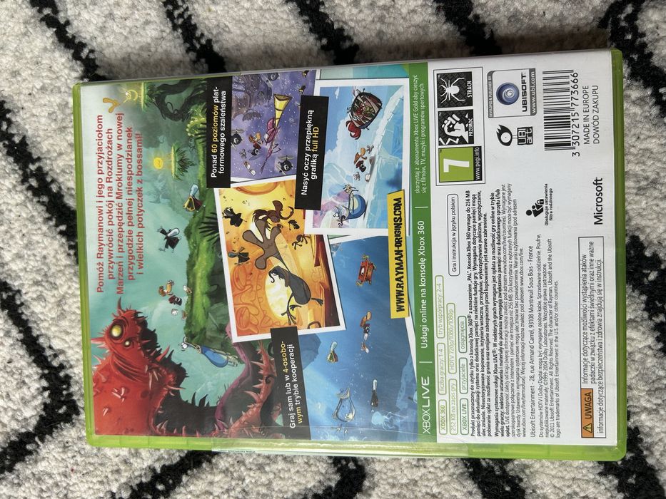 Rayman origins xbox 360