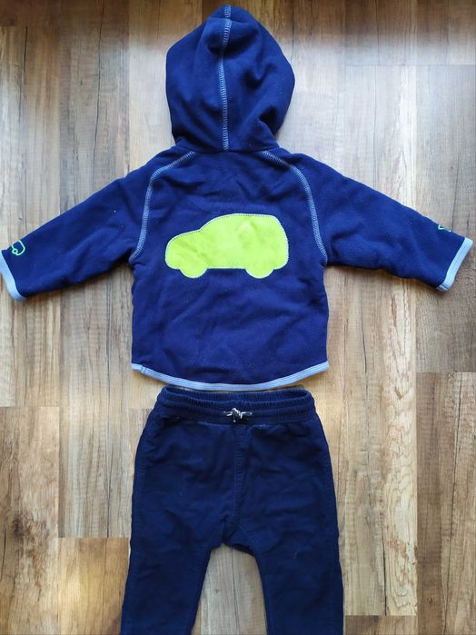 Bluza chłopięca VW r. 68 + HM spodnie sztruksowe r. 68