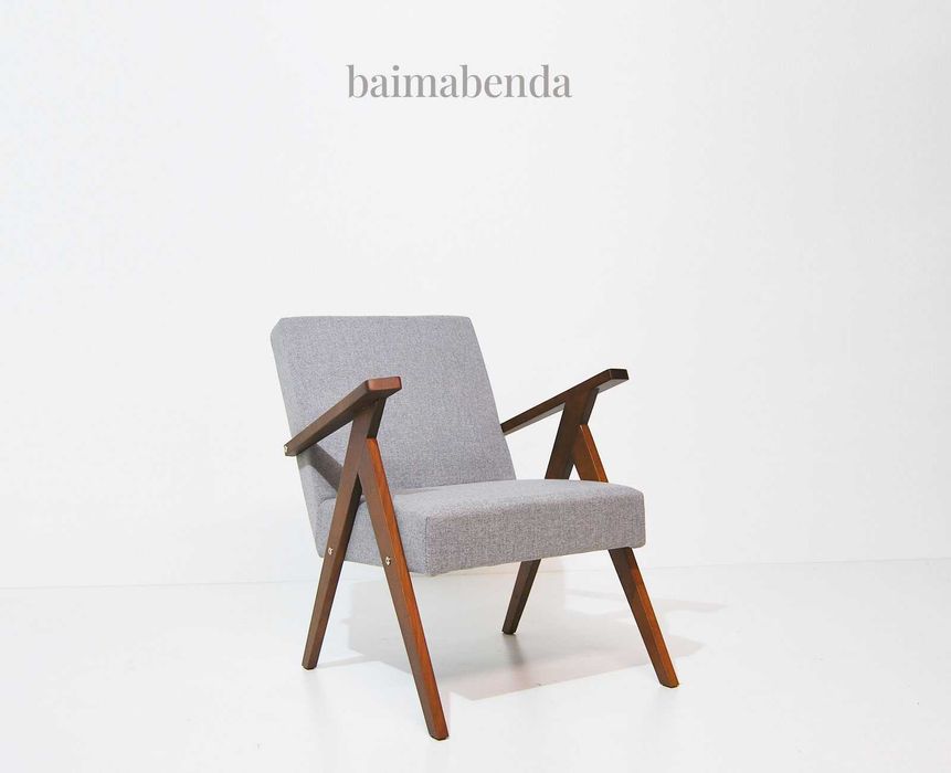 Cadeirão / Poltrona / Armchair / Retro Vintage / Estilo Nórdico