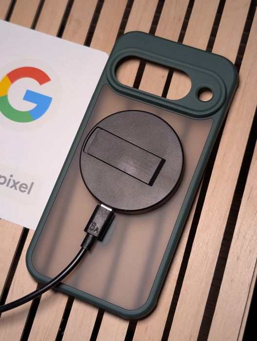 Захисний чохол з МАГСЕЙВ для Google Pixel 10 Зелений